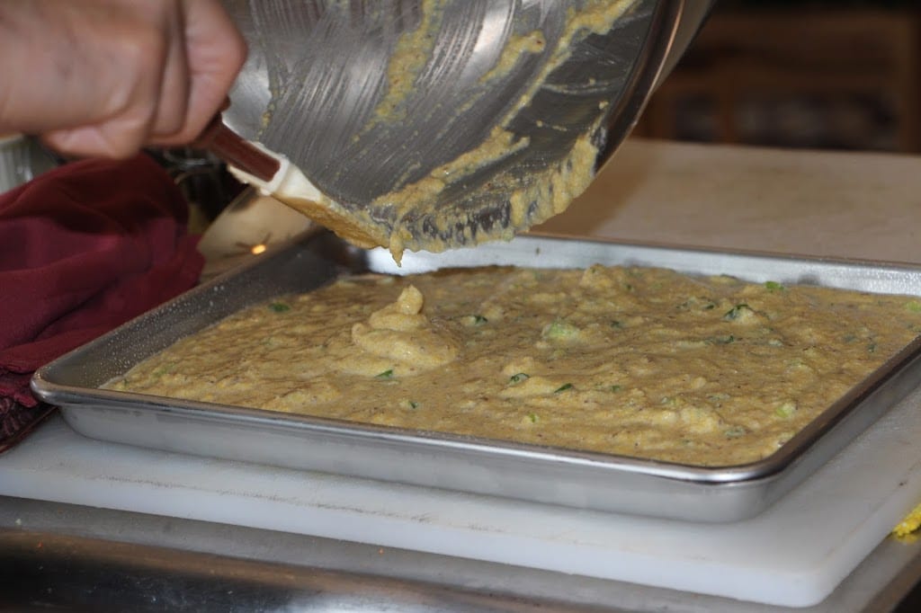 Preparing gluten-free, vegan jalapeño cornbread