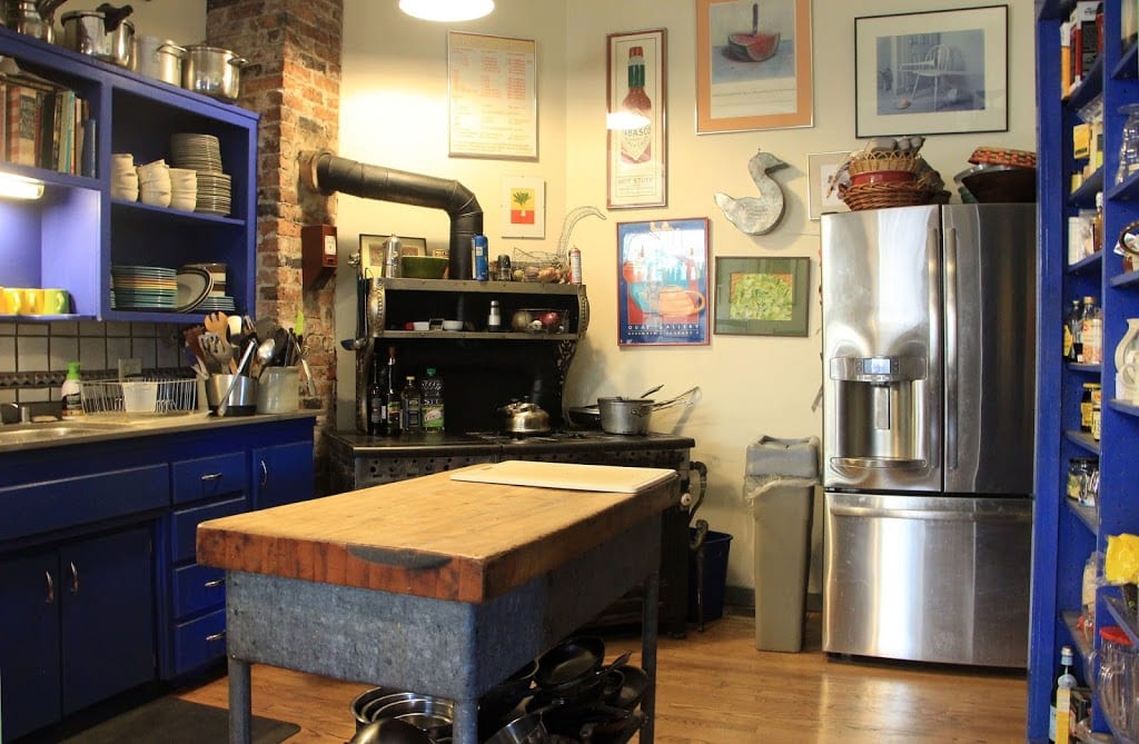 Kitchen of the Swan Levine House