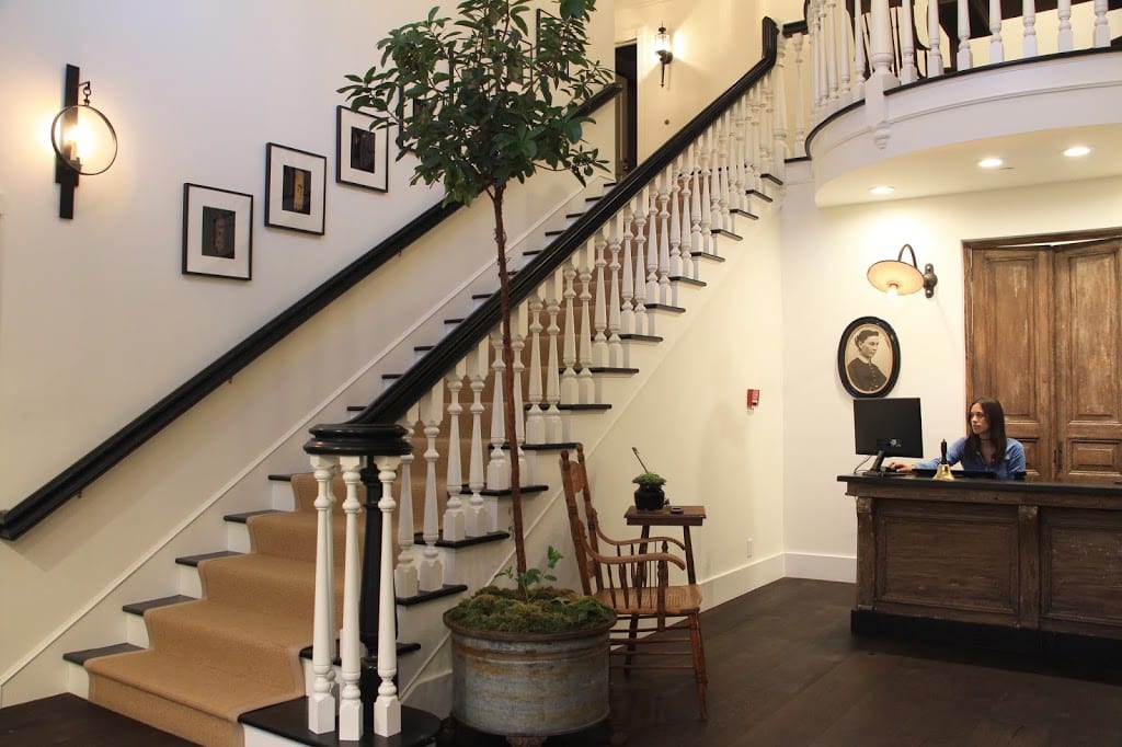 Lobby of the Ballard Inn