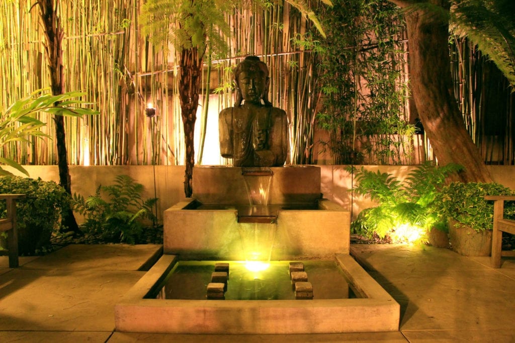 Meditation Garden at Tradewinds Carmel