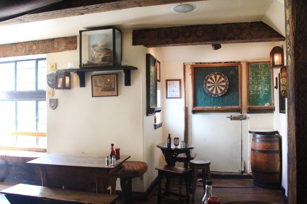 Bar at The Pelican Inn