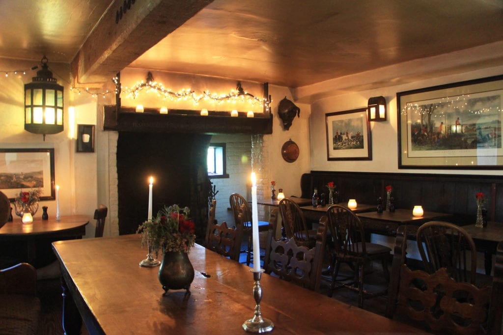 Dining Room at The Pelican Inn