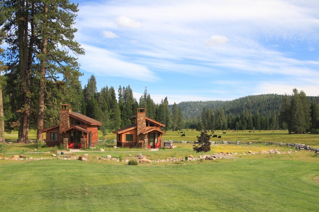 Highlands Ranch Resort cottages and Childs Meadow