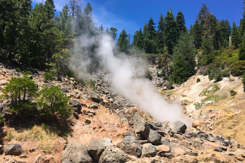 Terminal Geyser at Lassen Volcanic National Park