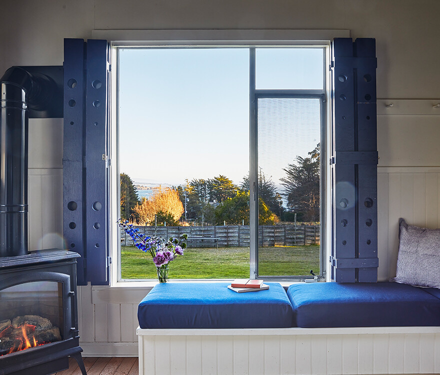 Interior of Cottage 9 at Mar Vista Farm + Cottages