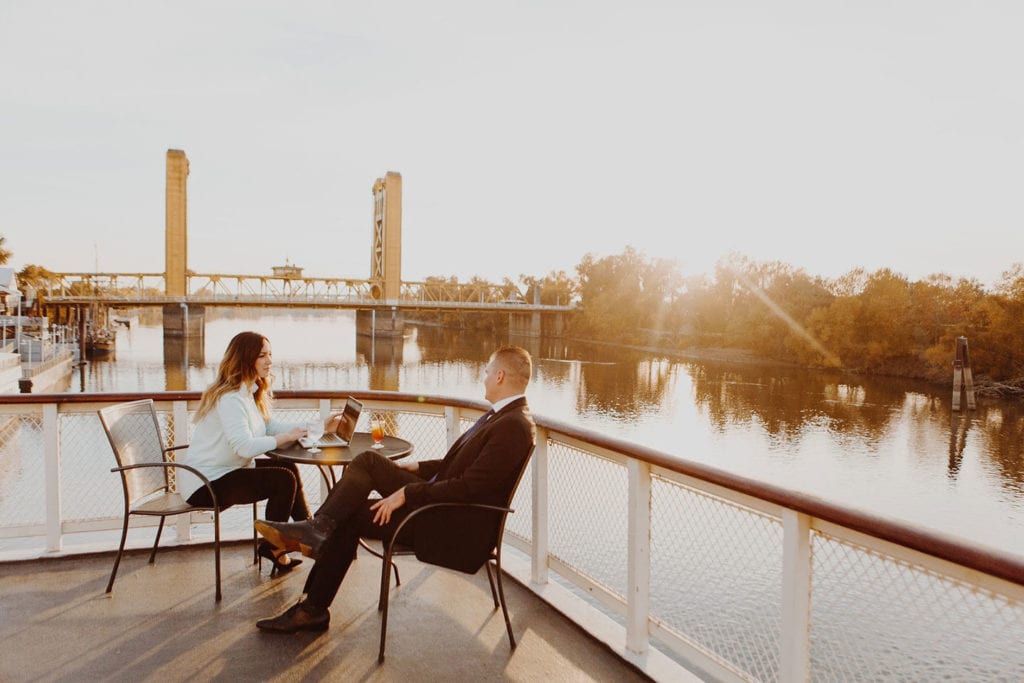 Deck on the Delta King