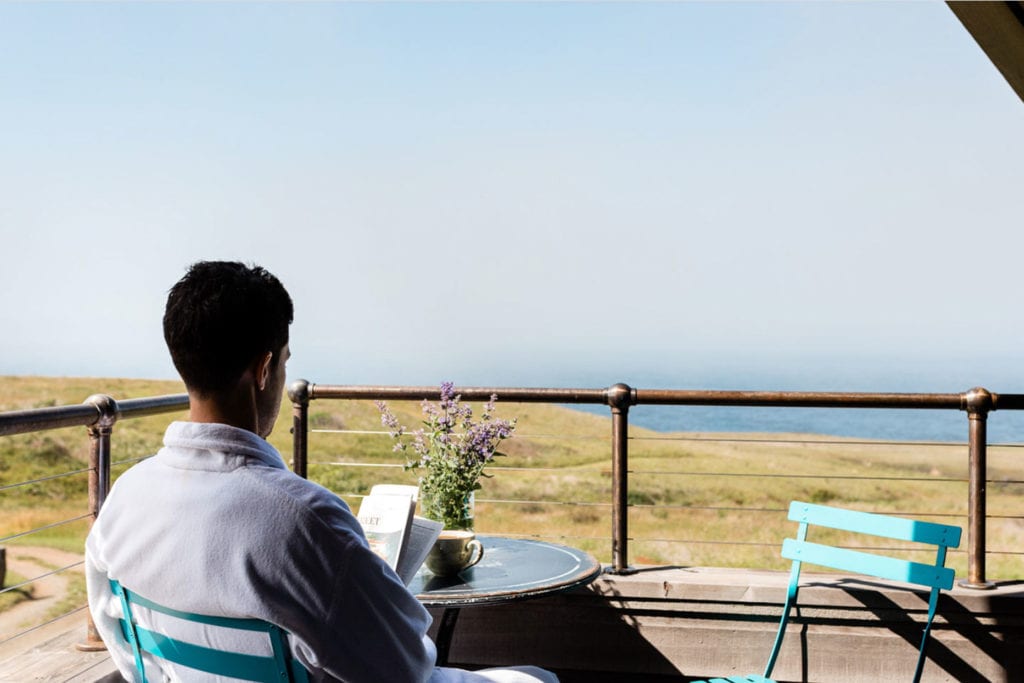 View from the Inn at Newport Ranch