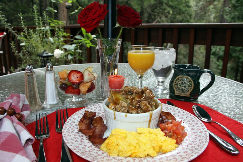 Breakfast at the McCaffrey House B&B