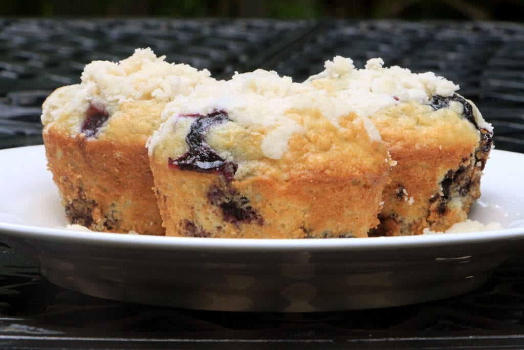 Blueberry Crunch Muffins from Old St. Angela Inn