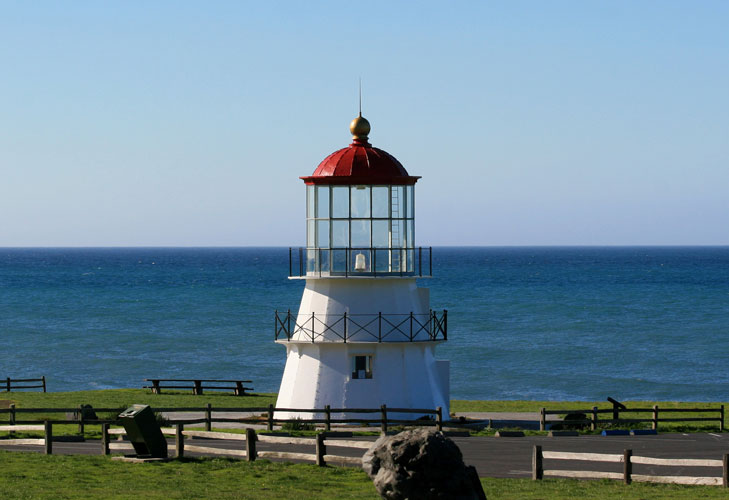 Cape Mendocino Lighthouse in Shelter Cove