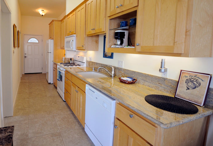 Kitchen at the Spyglass Inn