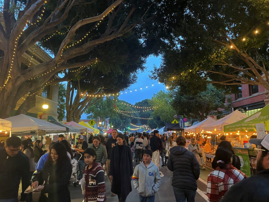 Farmers' Market in Downtown SLO