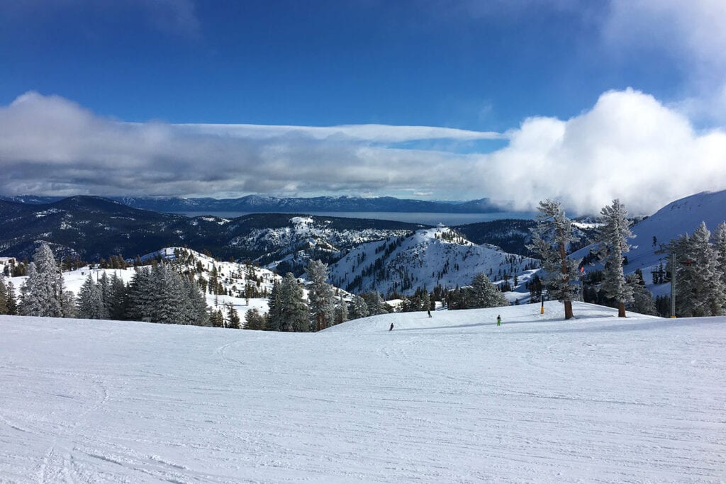 Squaw Valley Ski Resort at Lake Tahoe