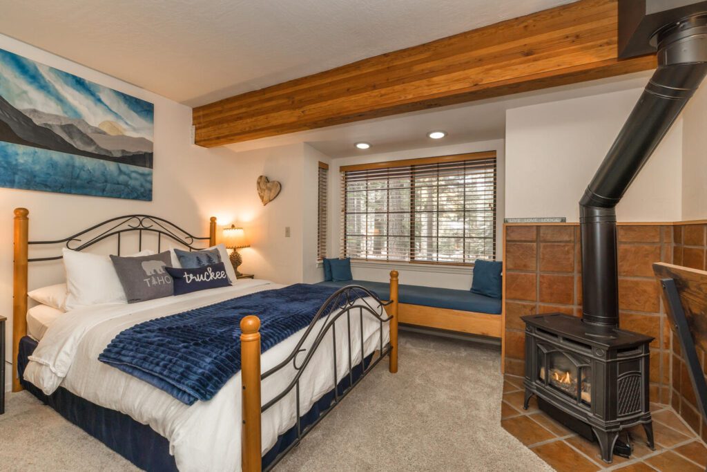 Guest room at Donner Lake Inn