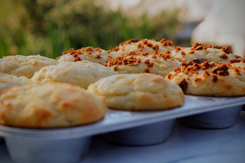 Hennessey House’s Pineapple Ricotta Muffins