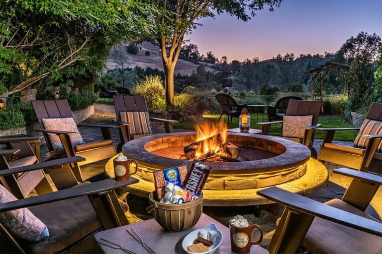 Best Outdoor Fire Pits at California Inns CABBI