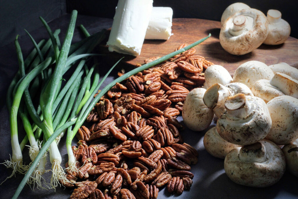 Ingredients for Simpson House Inn’s Market Mushroom Strudel