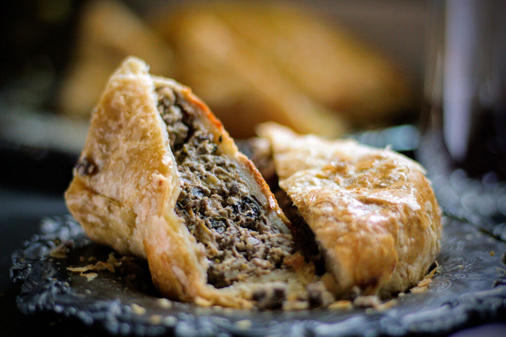 Simpson House Inn’s Market Mushroom Strudel