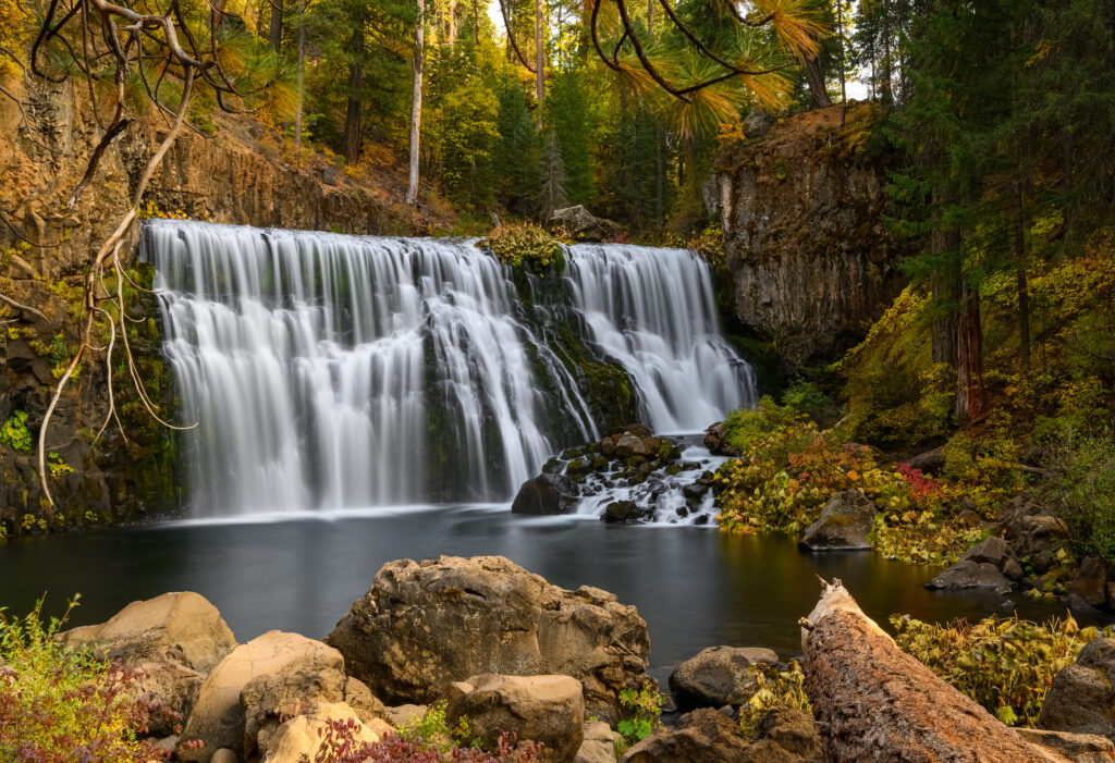 Middle falls on McCloud River