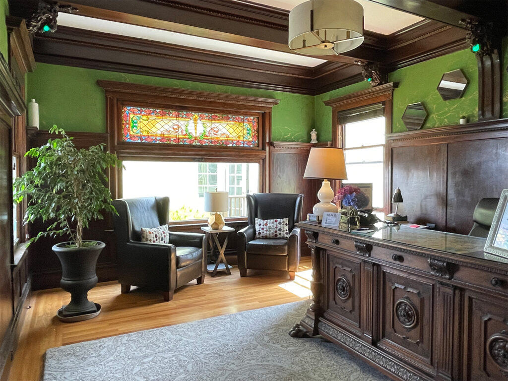 Lobby of the Parker Guest House