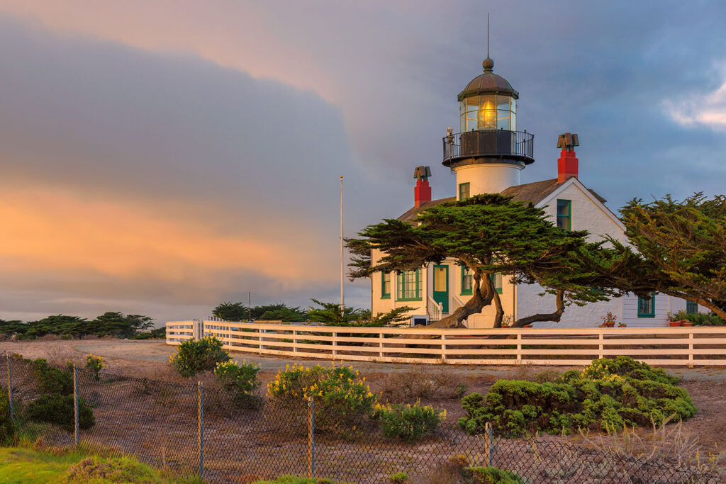 Point Pinos Lighthouse in Pacific Grove