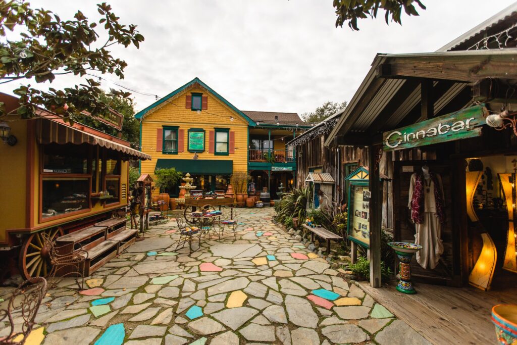 Downtown Cambria, photo courtesy of Visit SLO CAL