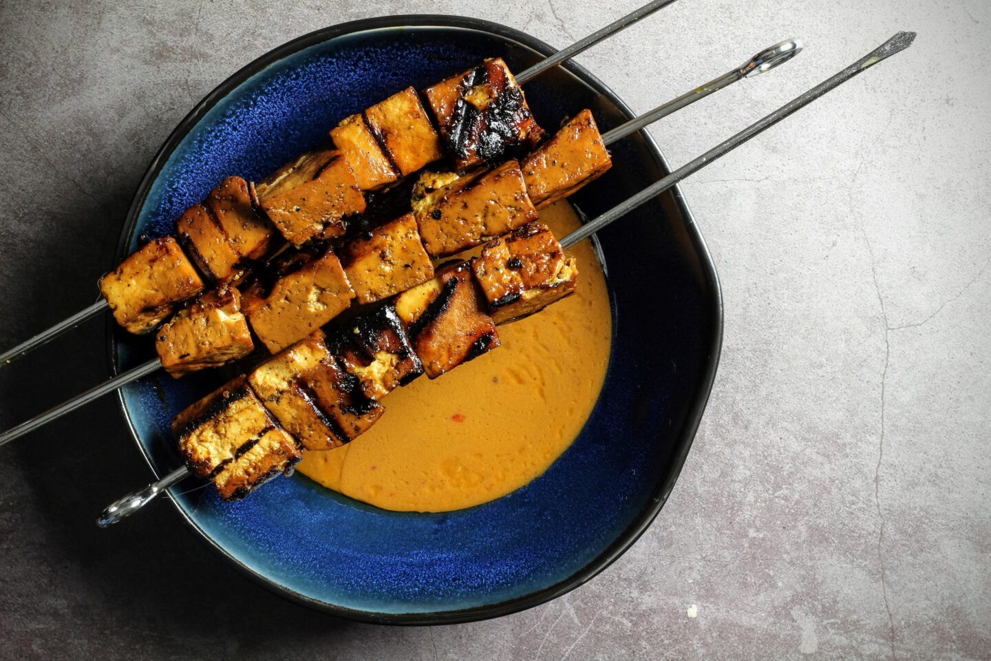 Tofu Satay with Peanut Sauce CABBI