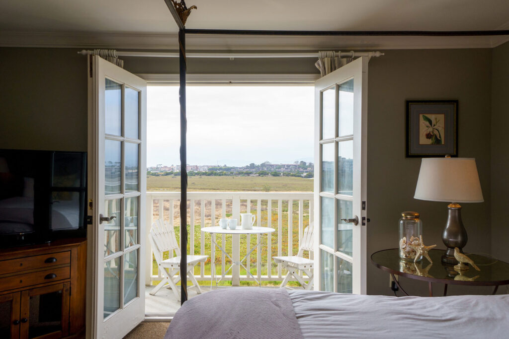 View from a guest room at the Inn at Playa del Rey,