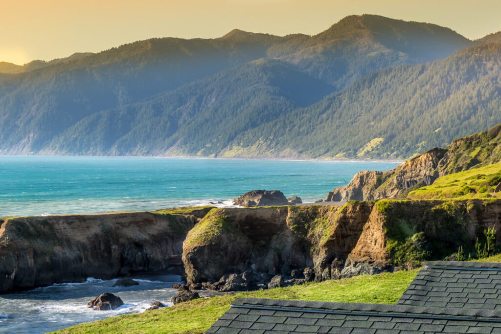 View from the Inn of the Lost Coast