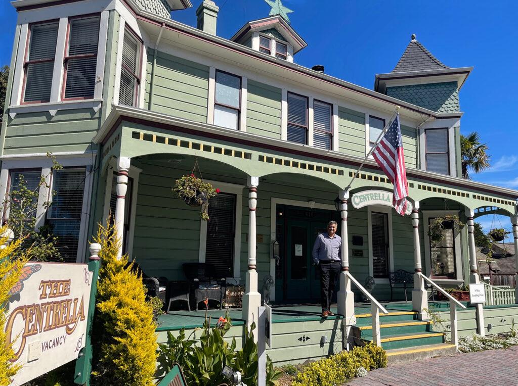 Amrish Patel, owner of the Centrella Inn