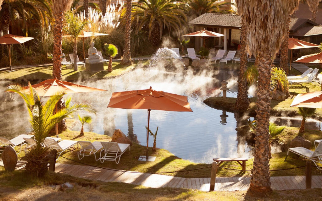 Buddha Pond at Indian Springs in Calistoga