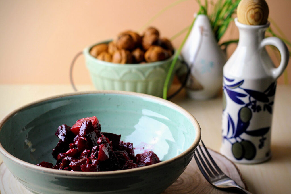 Rainbow Beet Salad from Brewery Gulch Inn