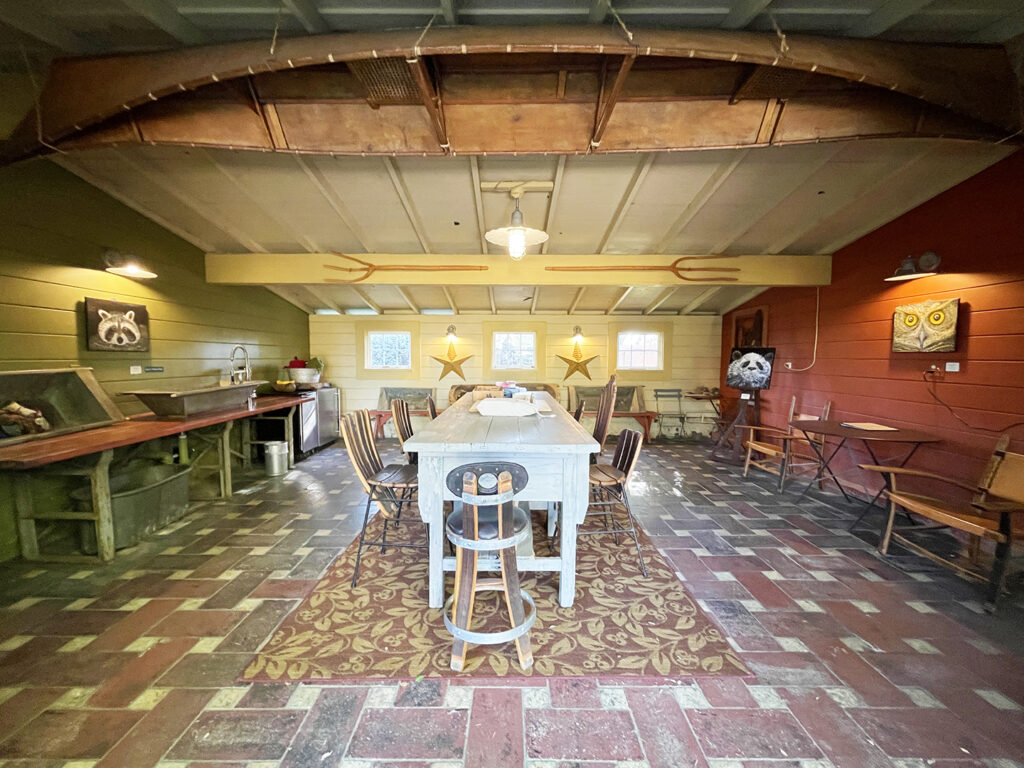 Communal space at The Cottages of Napa Valley