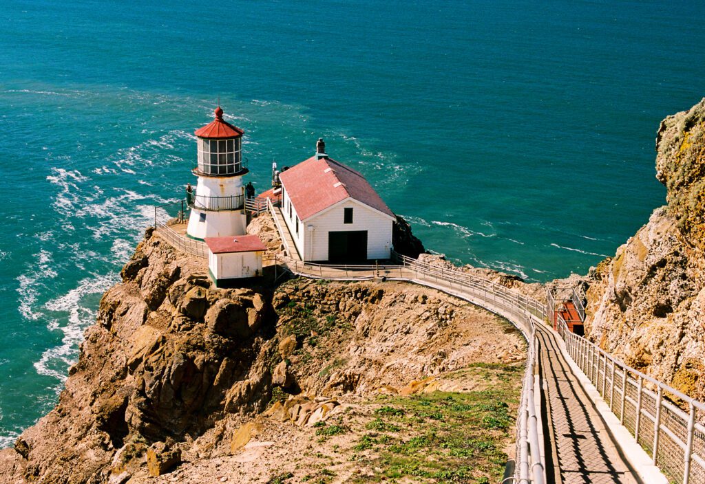 Point Reyes Lighthouse in Marin County