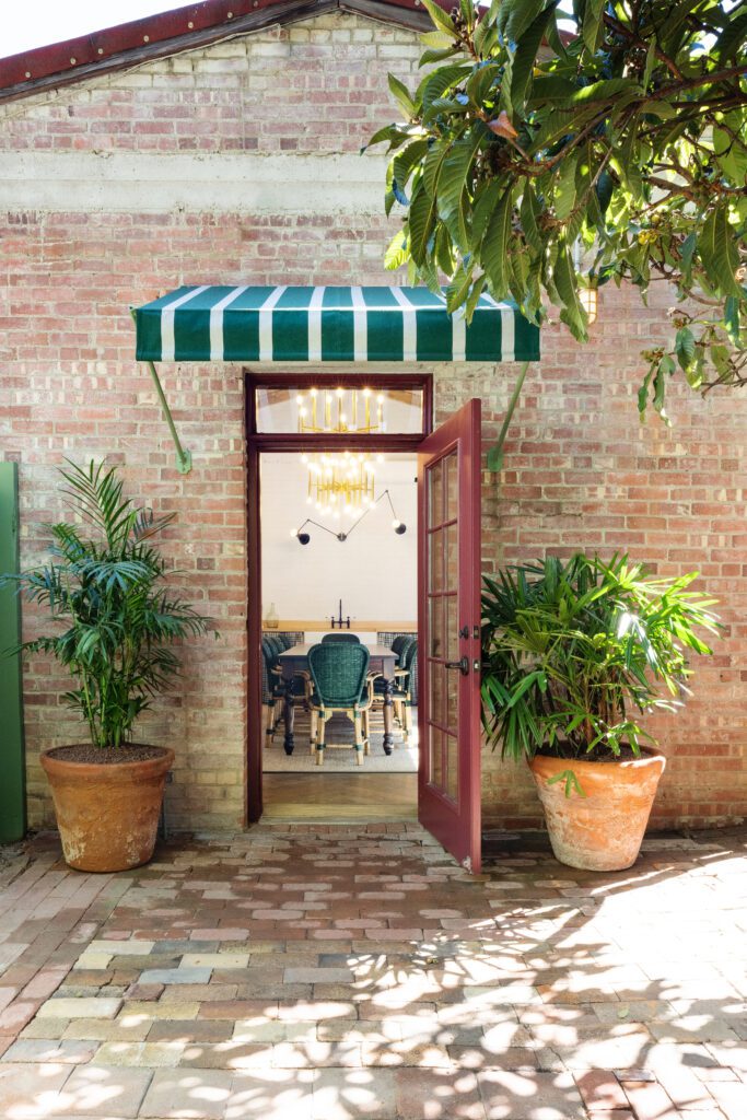 The private Club Room at Palihouse Santa Barbara