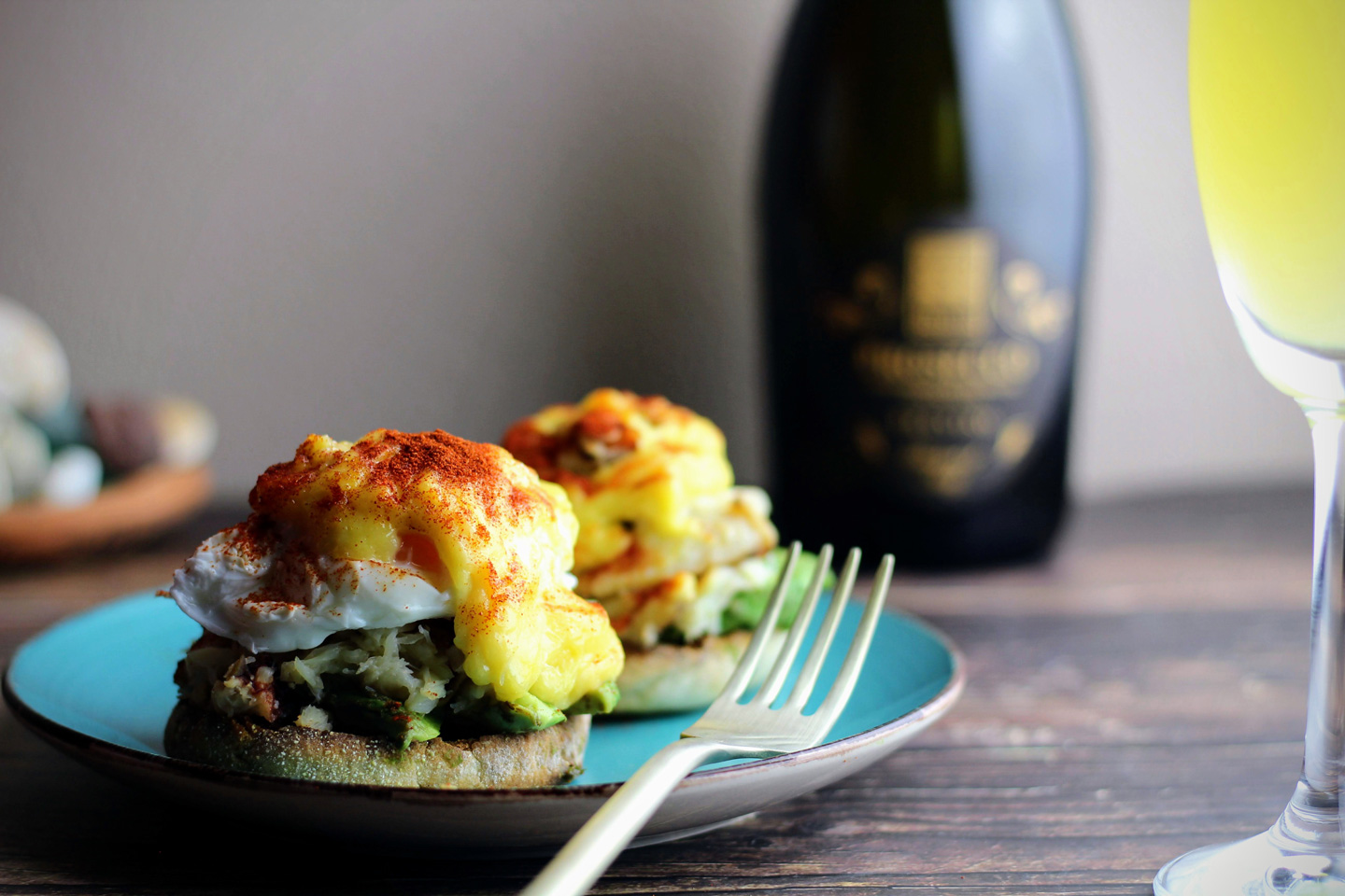 Dungeness Crab Benedict from Nick's Cove CABBI