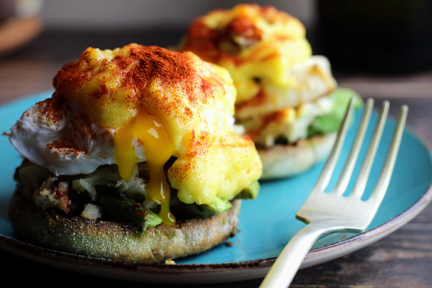 Dungeness Crab Benedict from Nick s Cove CABBI