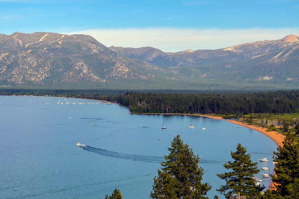 Shoreline of South Lake Tahoe