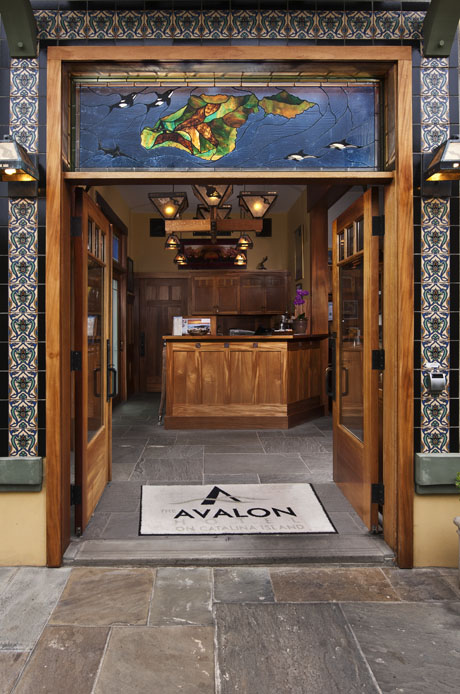 Entry to The Avalon Hotel
