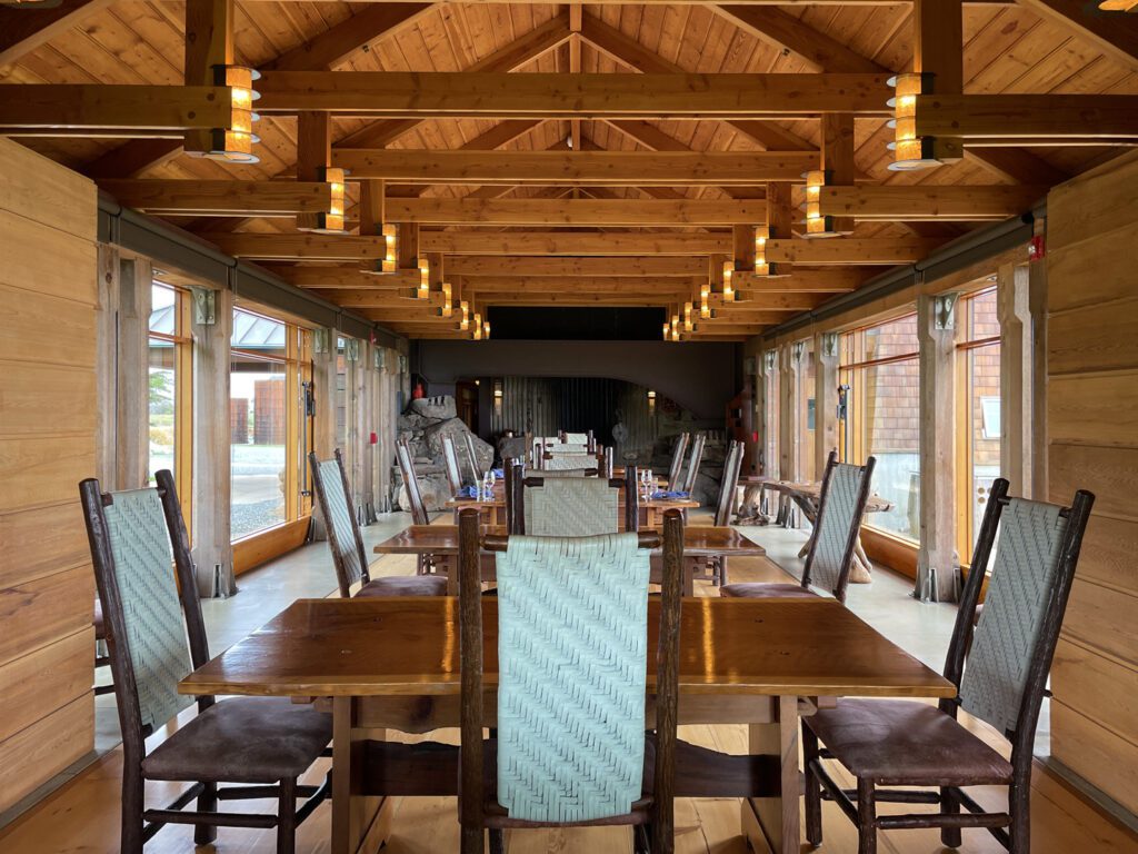 Dining room at The Inn at Newport Ranch