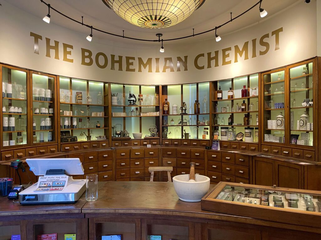 The Bohemian Chemist cannabis apothecary at The Madrones