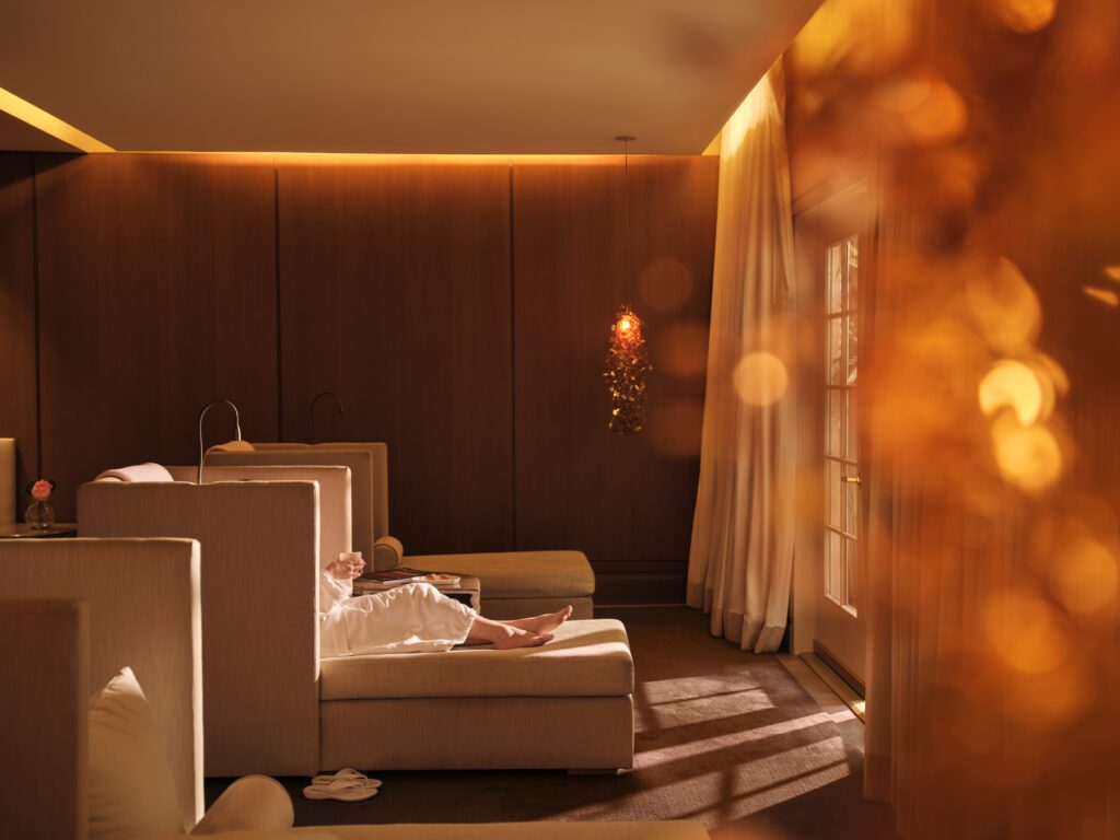 Spa lounge at Hotel Bel-Air