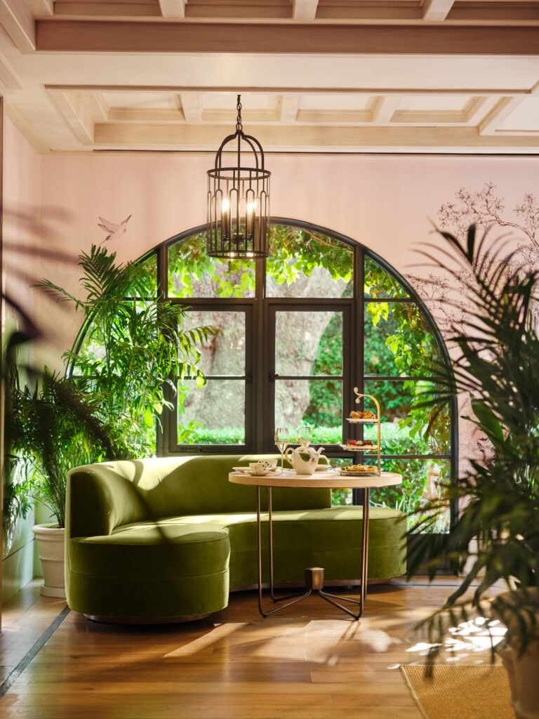 Interior of the new Living Room at Hotel Bel-Air