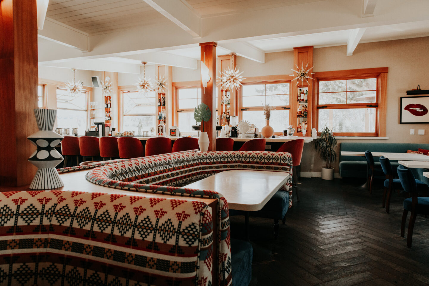 Norman dining room booths