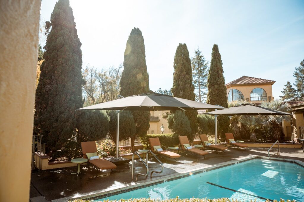 The pool at Sonoma Coast Villa & Spa