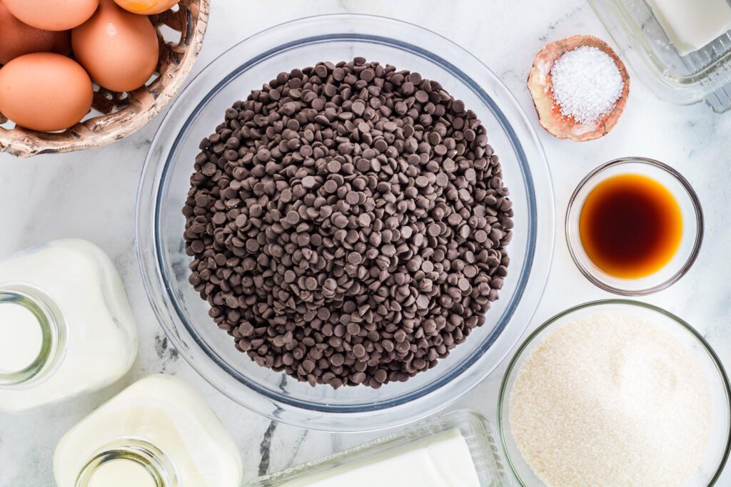 Ingredients for Inn at Sonoma’s Double Chocolate Flourless Torte