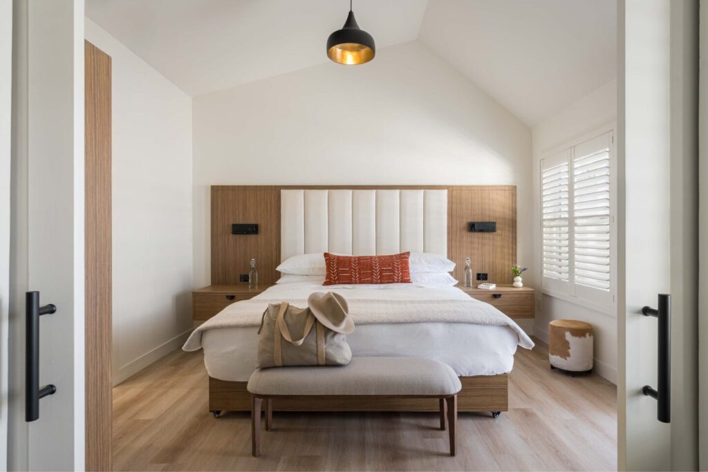 Guest room at the Casia Inn