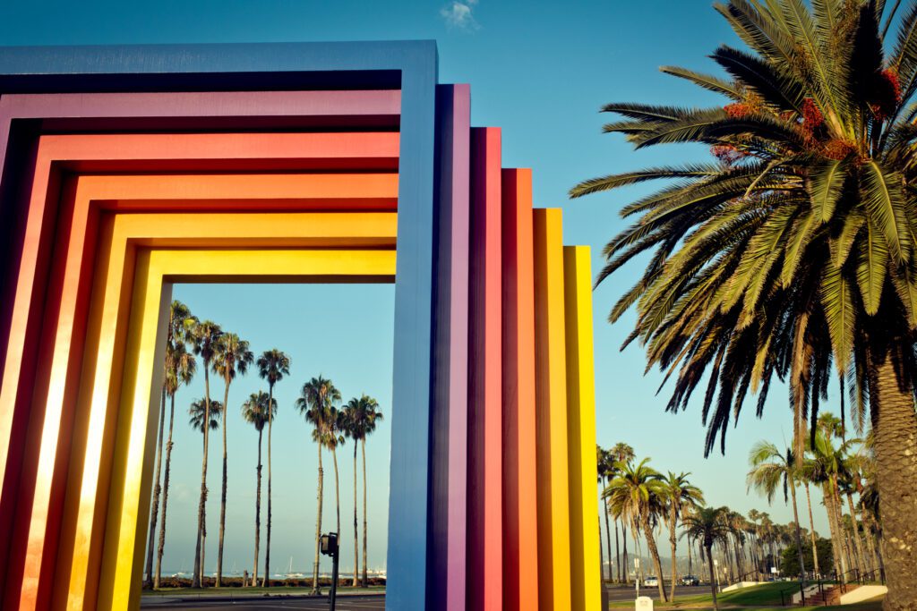 Chromatic Gate at East Beach in Santa Barbara